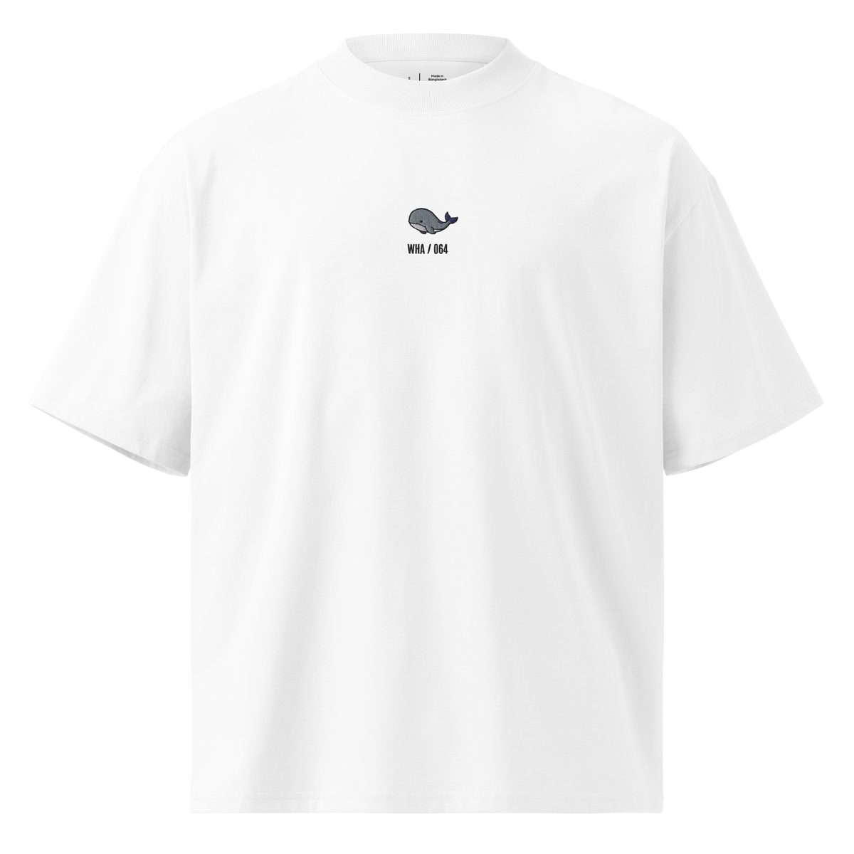 Whale — embroidered whale