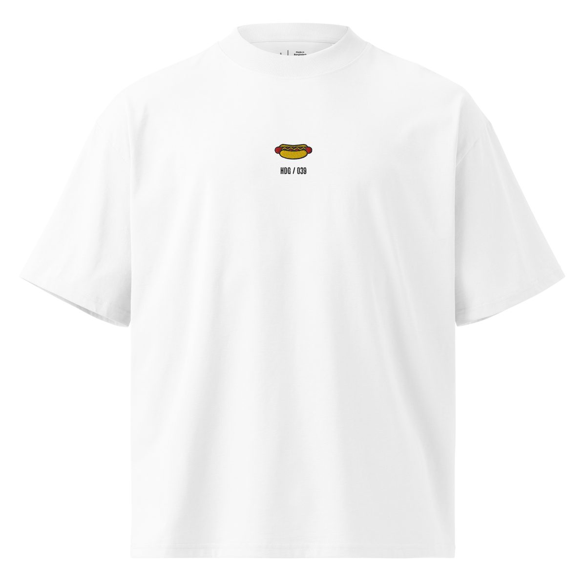 Hot Dog — embroidered hot dog